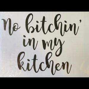 Kitchen Vinyl decor